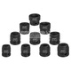 HAZET 10-PIECE SHORT IMPACT SOCKET SET 1/2"